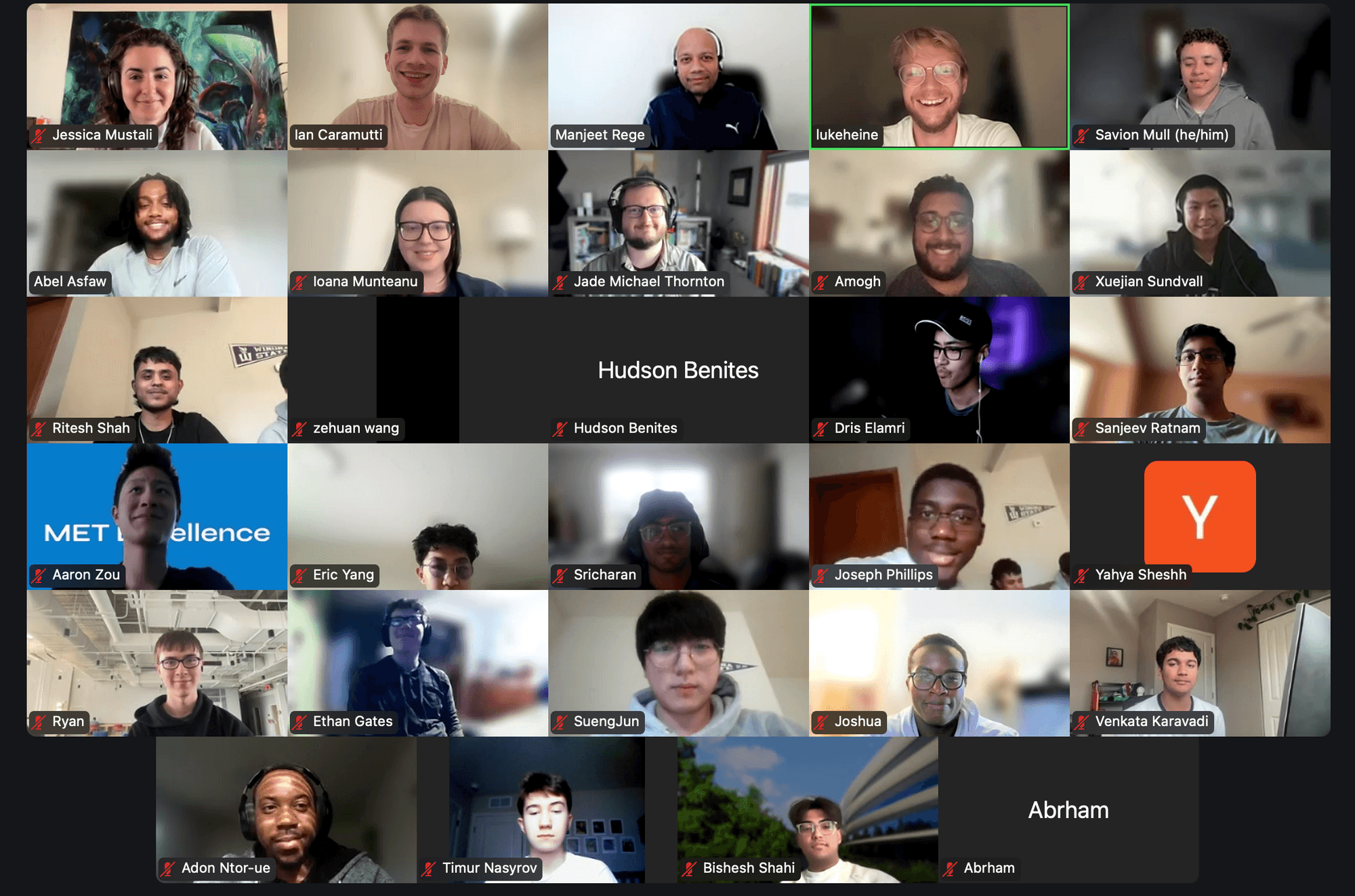 Northland Hackathon 2025 participants group photo