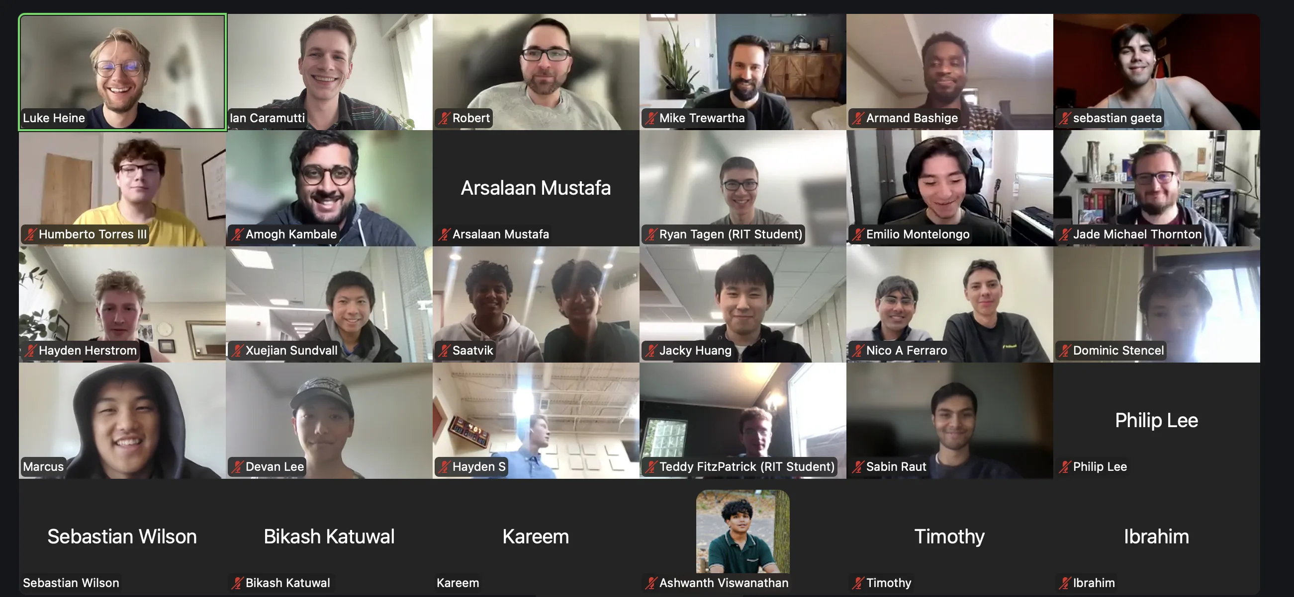 Northland Hackathon 2026 participants group photo