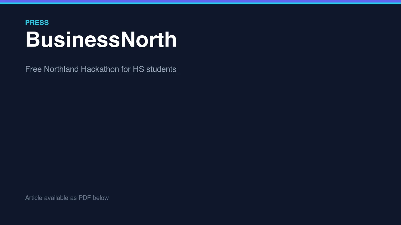 BusinessNorth article preview