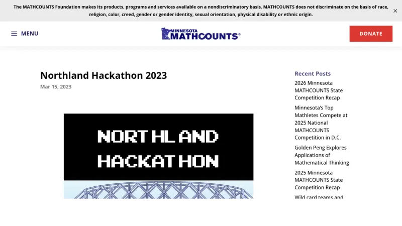 MATHCOUNTS MN article preview